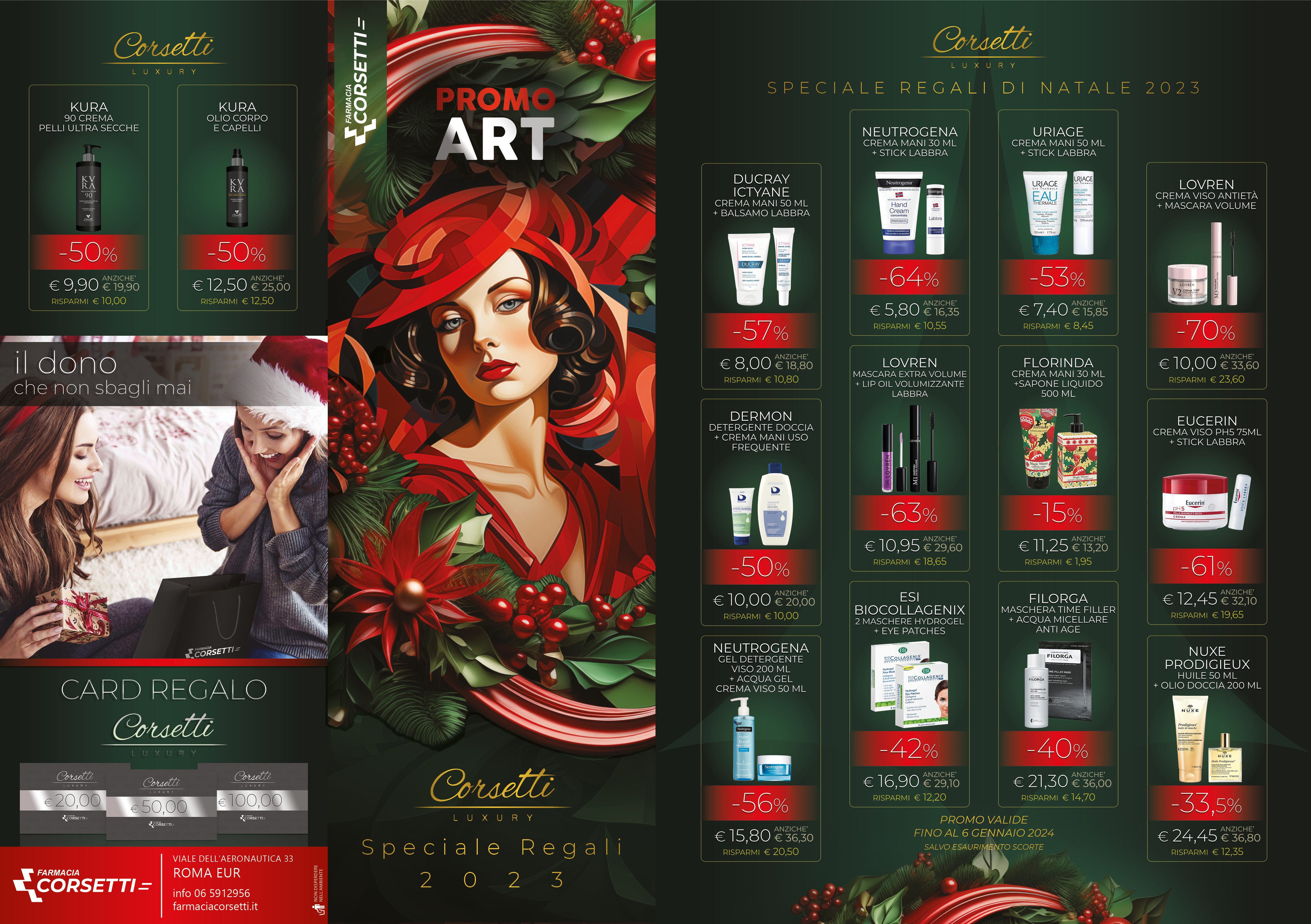 Campagna Promozionale Corsetti Natale 2023
